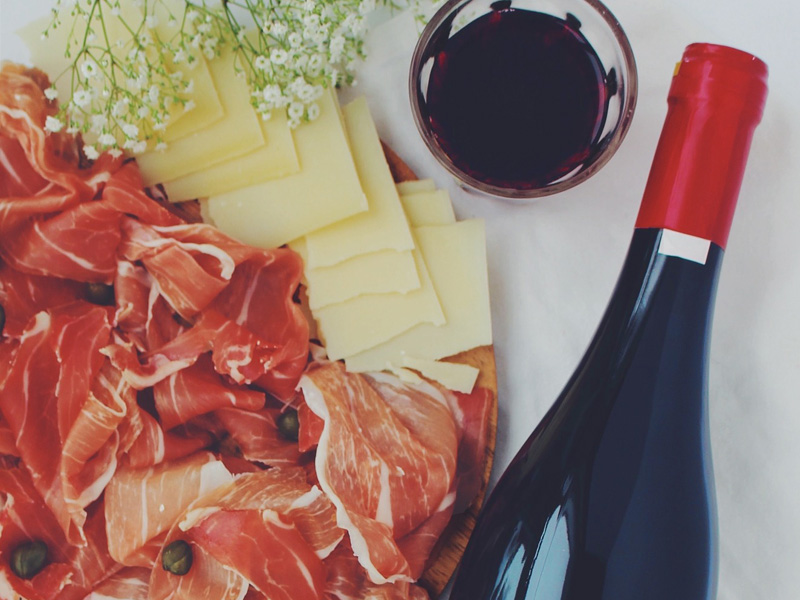 maridajes-jamon