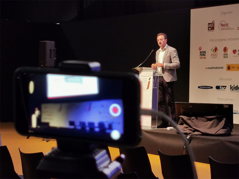 Ponencia de Félix Muñoz en el X Congreso Mundial del jamón
