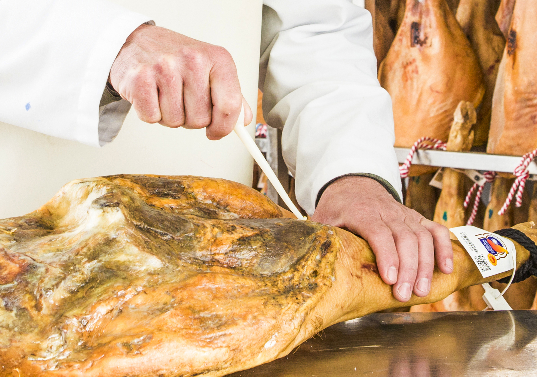 Mestro jamonero mantecado