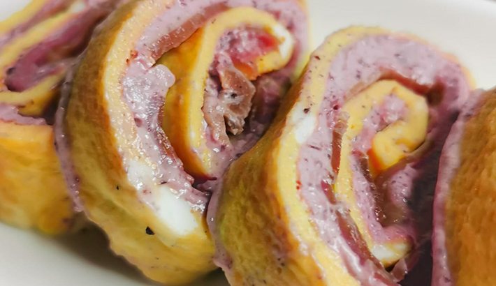 Receta de rollitos de jamón y queso