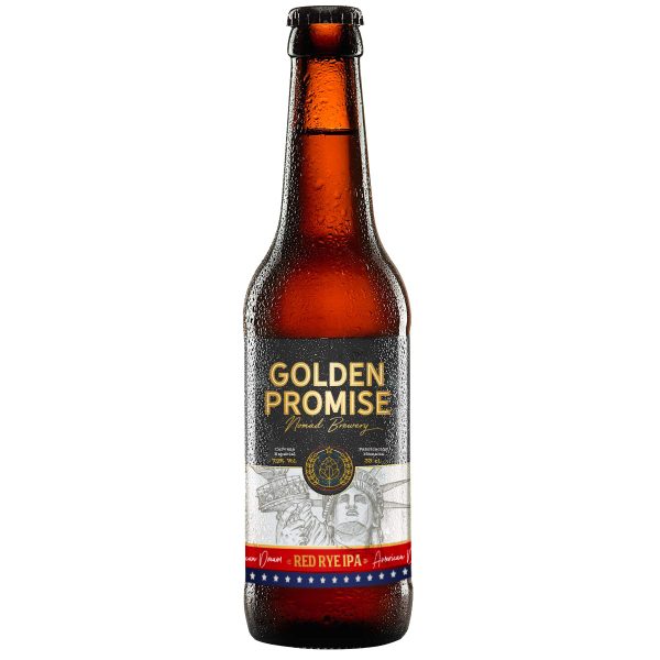 cerveza golden promise rojo cobrizo